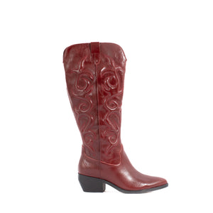 MIRLA | OXBLOOD LEATHER