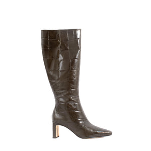 SYLVIA | DEEP OLIVE CROC