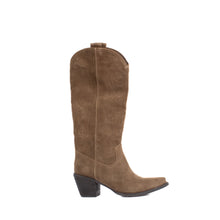 Load image into Gallery viewer, RANCHER-K | BROWN WASHED SUEDE
