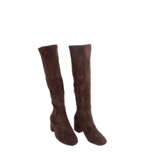 Load image into Gallery viewer, GOLD | CHOCOLATE SUEDE
