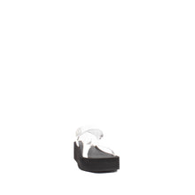 Load image into Gallery viewer, MELLOW PLATFORM SANDAL | OPTIC WHITE/SILVER
