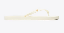 Load image into Gallery viewer, KIRA PADDED FLIP FLOP | IVORY/GOLD
