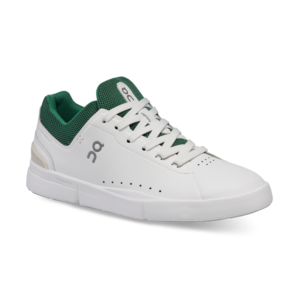 THE ROGER ADVANTAGE WOMEN  WHITE/GREEN – Shoes On King